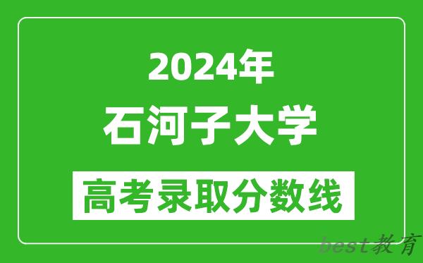 2024湖北高考多少分可以上石河子大学(含分数线、位次)